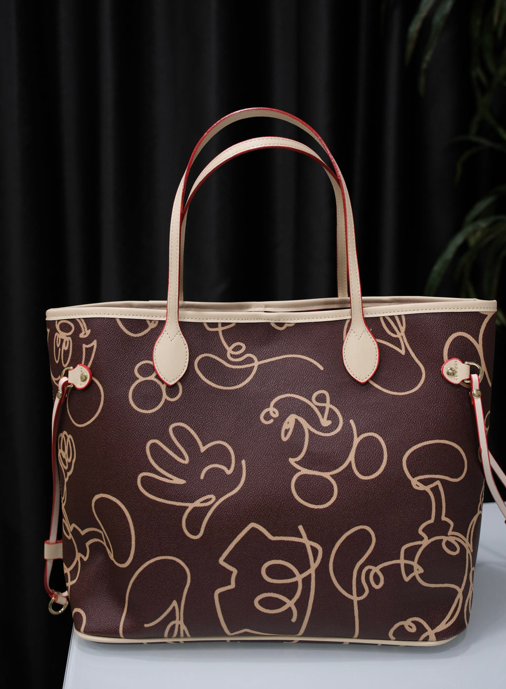 Brown Sketch Tote