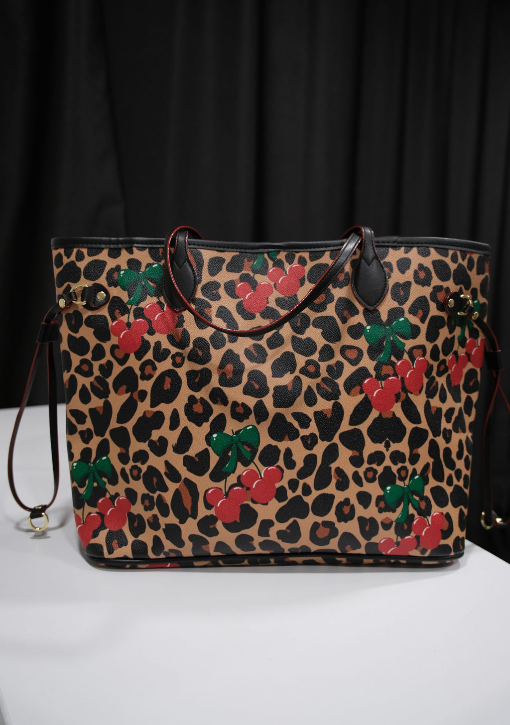 Wild & Sweet Black Tote