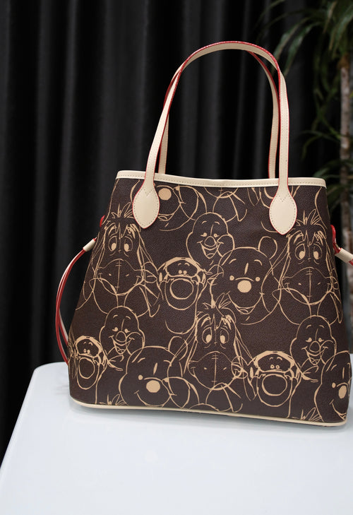 Bear & Friends Brown Tote